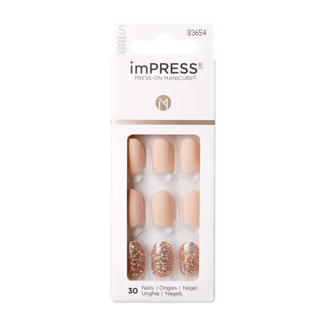 KISS Samolepicí nehty imPRESS Evanesce 30 ks