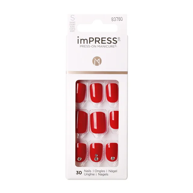 KISS Samolepicí nehty imPRESS Kill Heels 30 ks