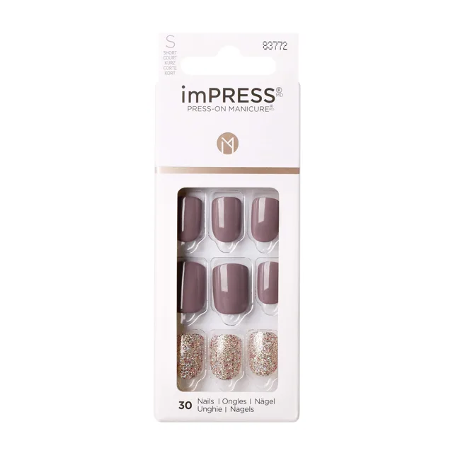 KISS Samolepicí nehty imPRESS Nails Flawless 30 ks