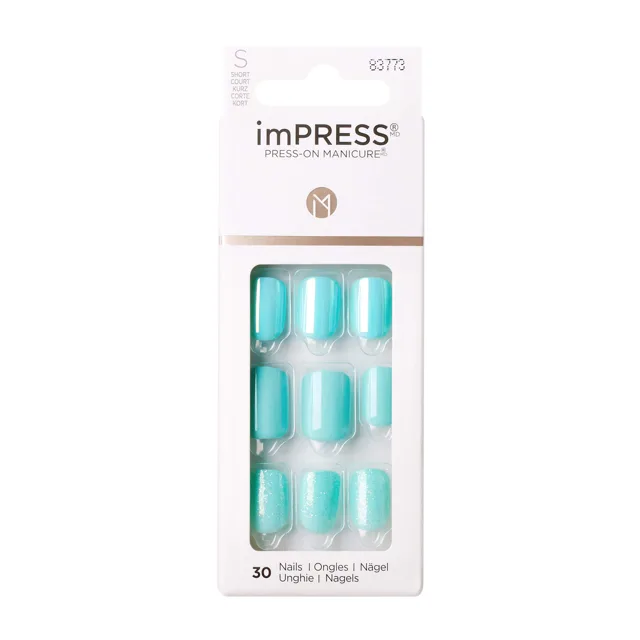 KISS Samolepicí nehty imPRESS Nails Rain Check 30 ks