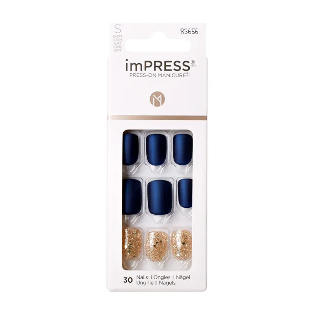KISS Samolepicí nehty imPRESS Wannabe Star 30 ks