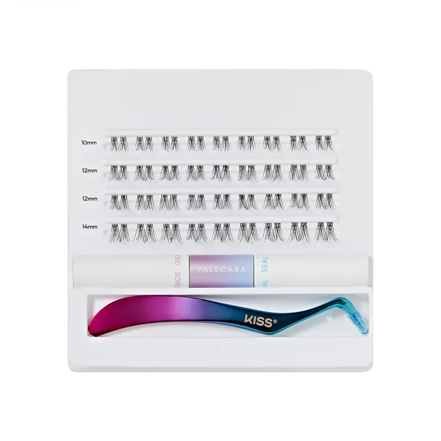KISS Trsové řasy Falscara Eyelash - Starter Kit 01