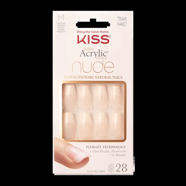 KISS Umělé nehty Acrylic Nude Leilani