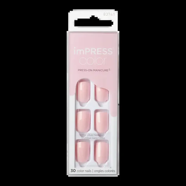 KISS Umělé nehty imPRESS Color Pick me pink