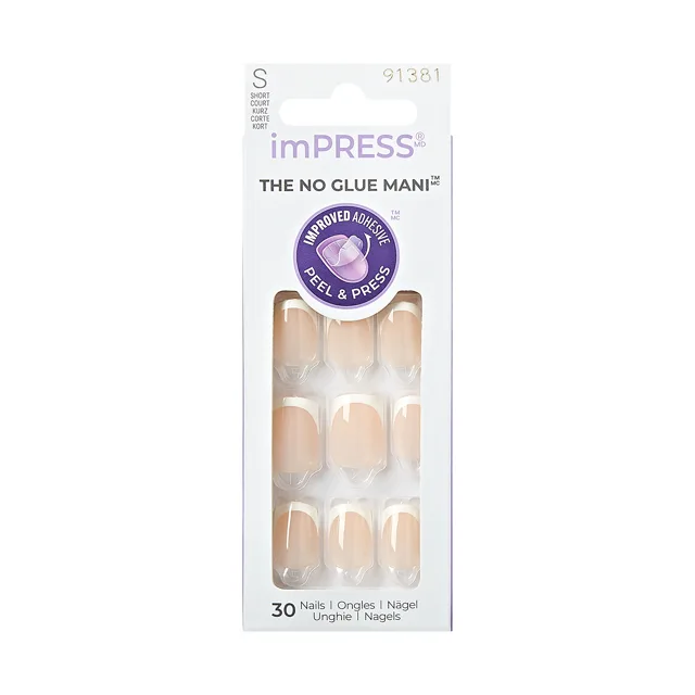 KISS Umělé nehty imPRESS Nails - Model 30 ks