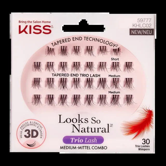 KISS Umělé řasy Haute Couture Trio Lashes Lavi