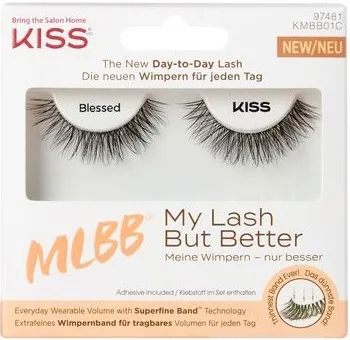 KISS Umělé řasy pro přirozený objem My Lash But Better 01