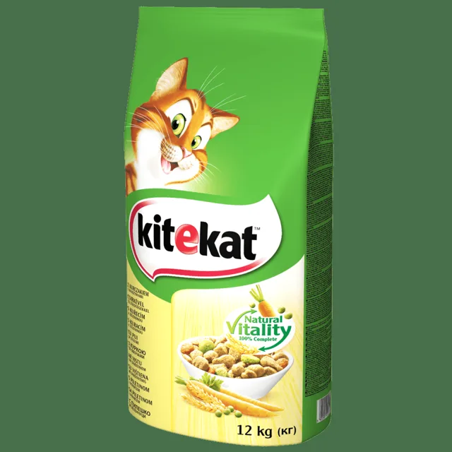 KITEKAT kuřecí a zelenina 12 kg