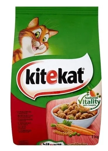KITEKAT Suchy wołowina i warzywa 0.3 kg