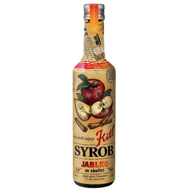 Kitl Syrob horký nápoj Jablko se skořicí 500 ml