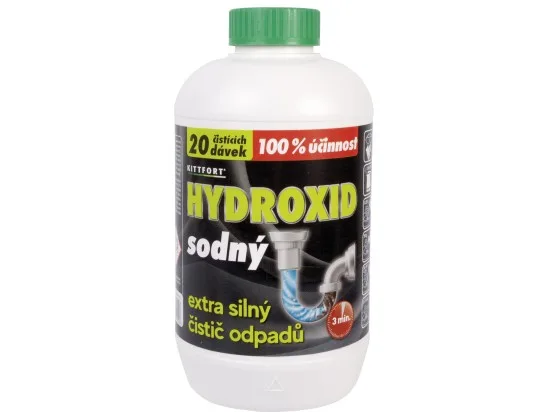 Kittfort Hydroxid sodný aktiv perle 1 kg