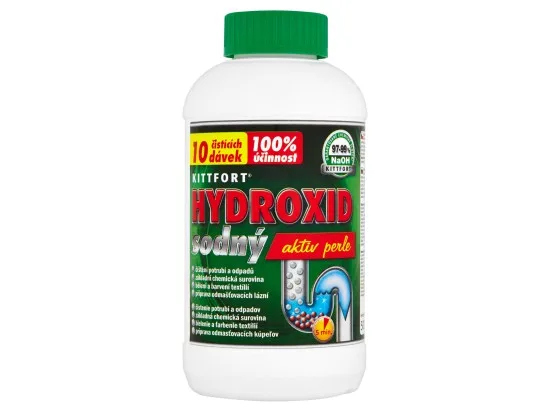 Kittfort Hydroxid sodný aktiv perle 500 g