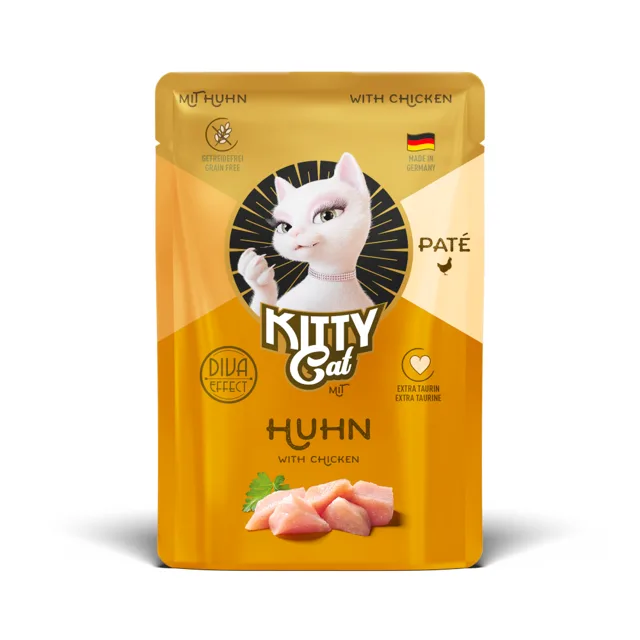 KITTY Cat Paté 6 x 85 g - kuřecí