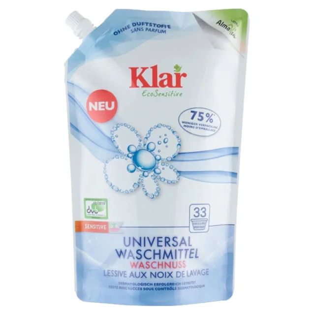 KLAR Univerzální prací prostředek – eko balení 1,5 l