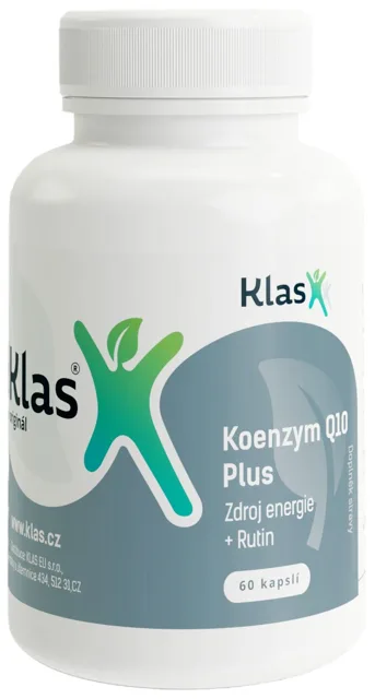 Klas Koenzym Q10 + rutin 60 kapslí