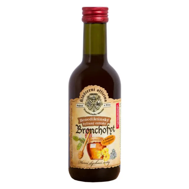 Klášterní officína Benediktinský bylinný extrakt Bronchofyt 290 g