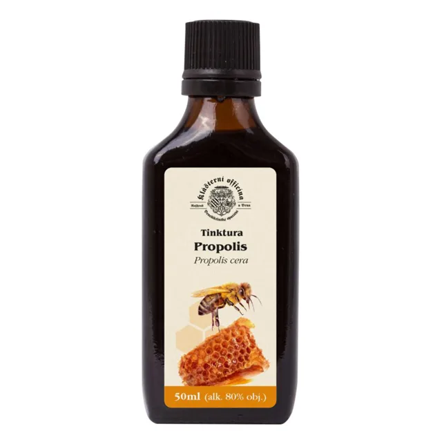 Klášterní officína Bylinná tinktura Propolis 80% 50 ml