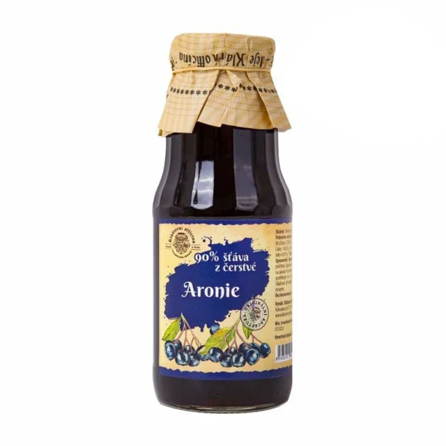 Klášterní officína Šťáva z čerstvé aronie 300 g