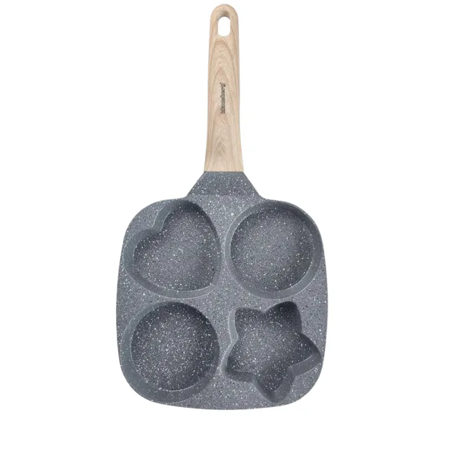 Klausberg Čtvercová pánev lívancová 36 × 19 cm, šedá