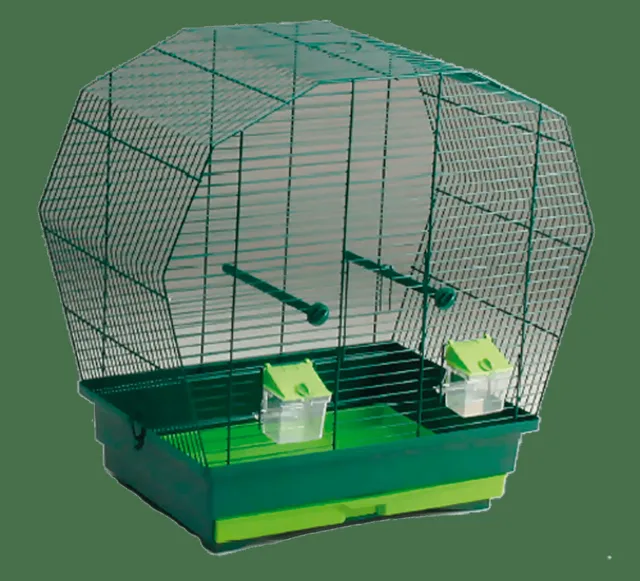 Klec BIRD JEWEL K6 tmavě zelená