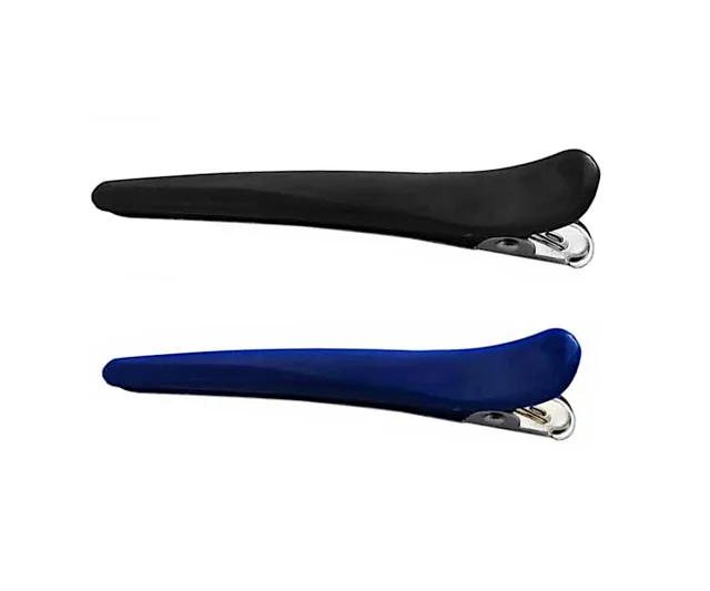 Klipsa do vlasů Duko 3606 10 cm - hliník/plast, 1 ks (3606al)