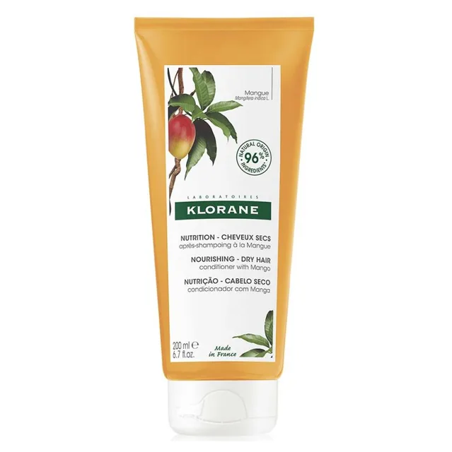 KLORANE Balzám na vlasy s mangovým máslem 200 ml
