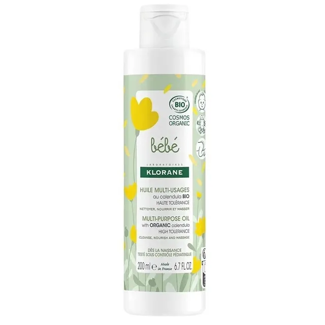 Klorane Bebe Multifunkční olej s bio měsíčkem 200 ml