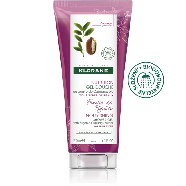 Klorane Body Care Sprchový Gel Figuier 200ml