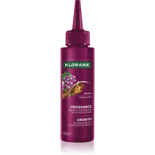 Klorane Chinin Growth Accelerating Serum bezoplachové sérum pro růst vlasů a posílení od kořínků 100 ml