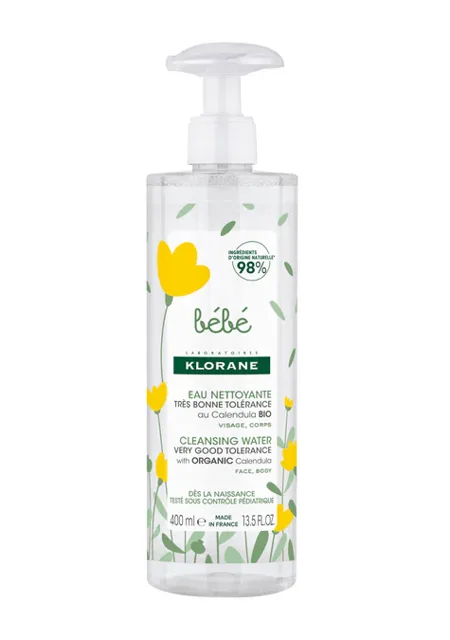 Klorane Čisticí voda s bio měsíčkem Cleansing Water 400 ml