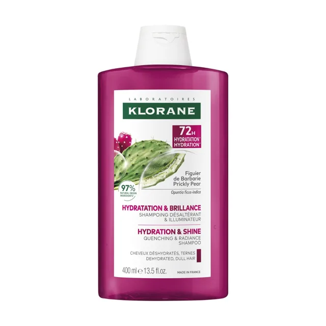 KLORANE Hydratační šampon s opuncií 400 ml