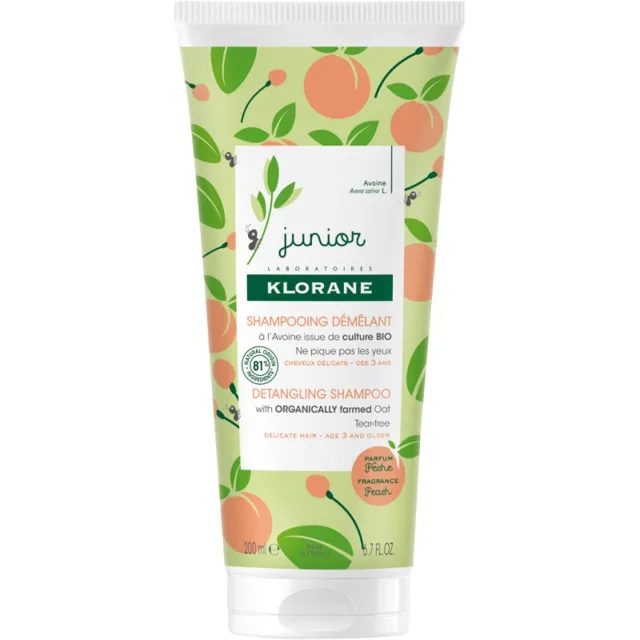 Klorane Junior dětský šampon pro jemné vlasy 200 ml