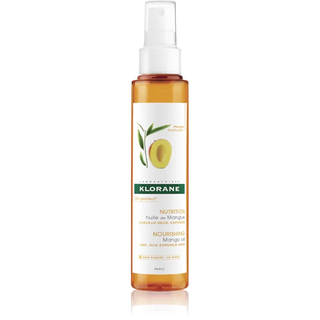 Klorane Olej Mango na suché vlasy 125ml