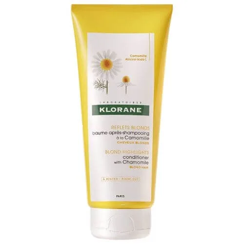 Klorane Rozjasňující kondicionér pro blond vlasy s heřmánkem (Blond Highlights Conditioner With Chamomile) 200 ml