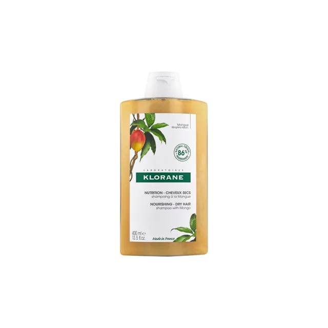 KLORANE Šampon mango na suché vlasy 400ml