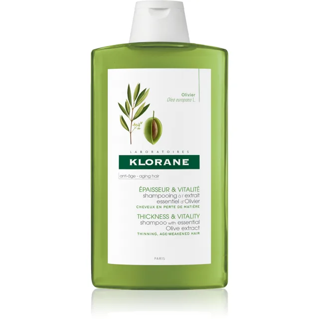 Klorane Šampon olivy na zralé vlasy 400ml