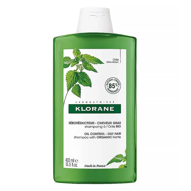 KLORANE Šampon s kopřivou mastné vlasy BIO 400 ml