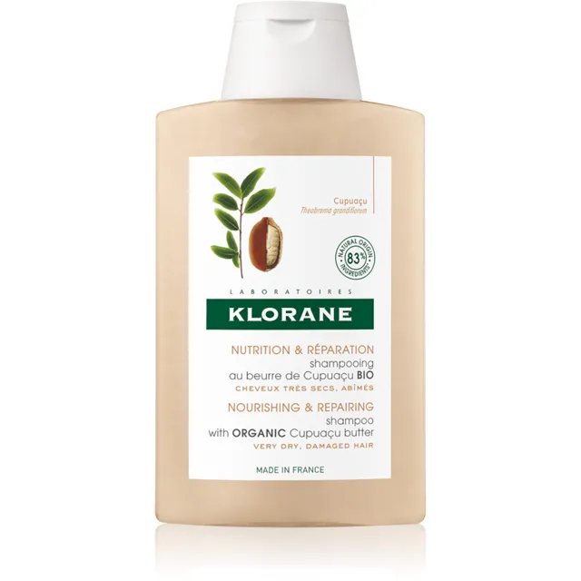 Klorane Šampon vyživující s bio máslem cupuacu 200ml