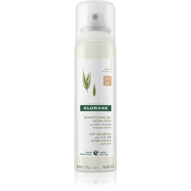 Klorane Suchý šampon oves-tmavé vlasy 150ml