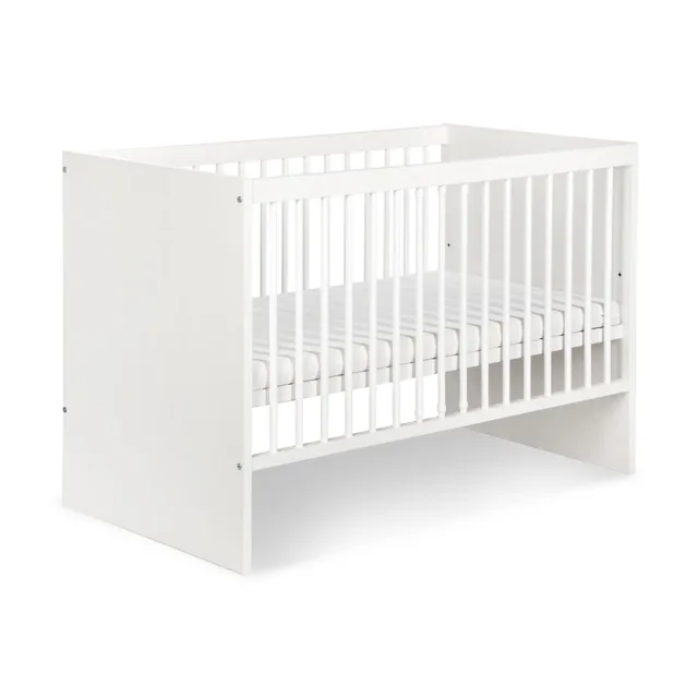 KLUPŚ Postýlka pro miminko 120x60, Dalia Klups - bílá