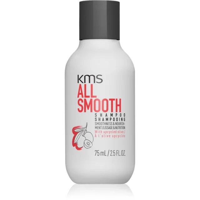 KMS All Smooth Shampoo uhlazující šampon pro silné, hrubé a suché vlasy 75 ml