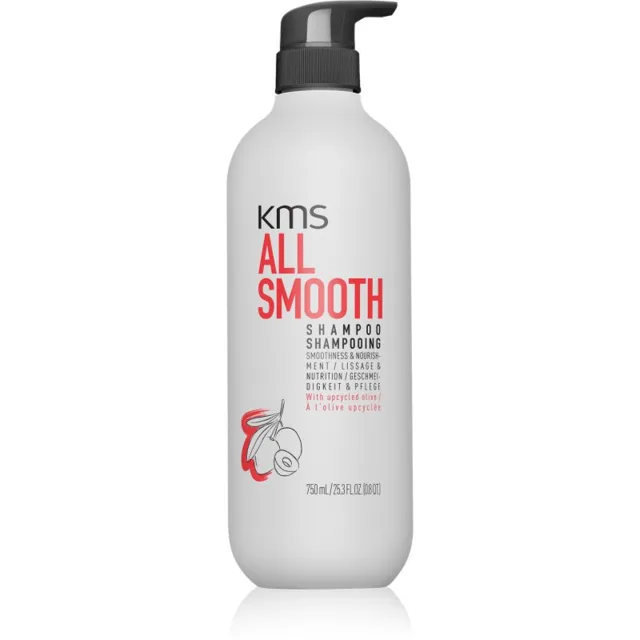 KMS All Smooth Shampoo uhlazující šampon pro silné, hrubé a suché vlasy 750 ml