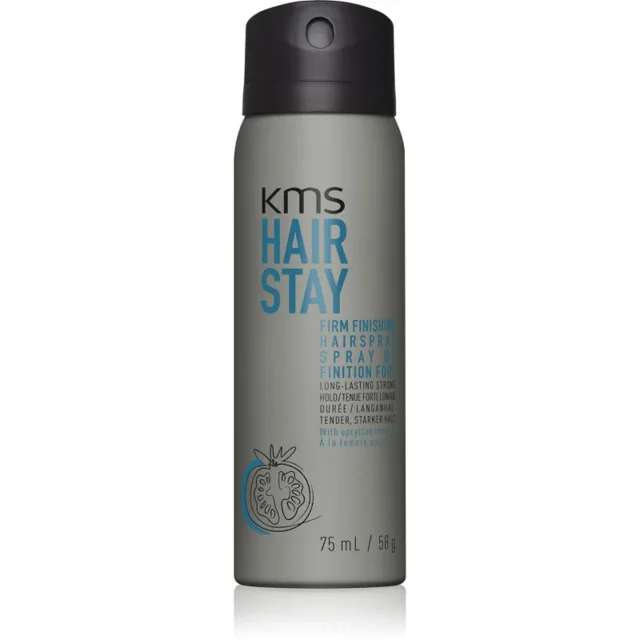 KMS Hair Stay Firm Finishing Hairspray lak na vlasy pro fixaci a tvar 75 ml