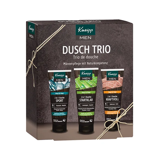 KNEIPP Dárková sada sprchové trio pro muže  3 x 75 ml