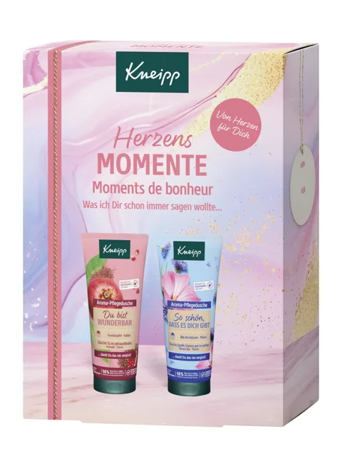 Kneipp Dárková sada sprchových gelů Od srdce