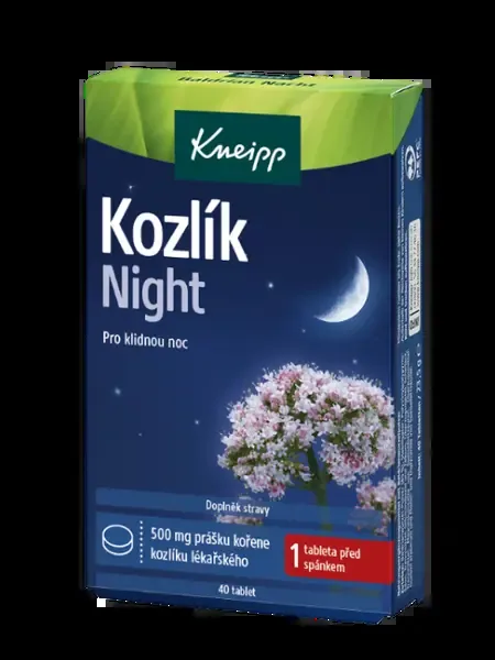 Kneipp Kozlík Night 500 mg 40 tablet