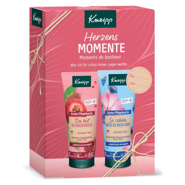 KNEIPP Od srdce dárkové balení sprchové gely 2 x 200 ml