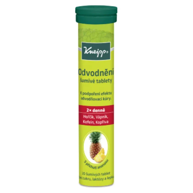 KNEIPP Odvodnění šumivé tablety 20 tablet