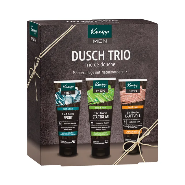 Kneipp Sprchové trio pro muže dárková sada 3x75 ml
