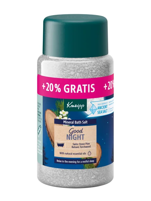 Kneipp Sůl do koupele Good Night 600 g